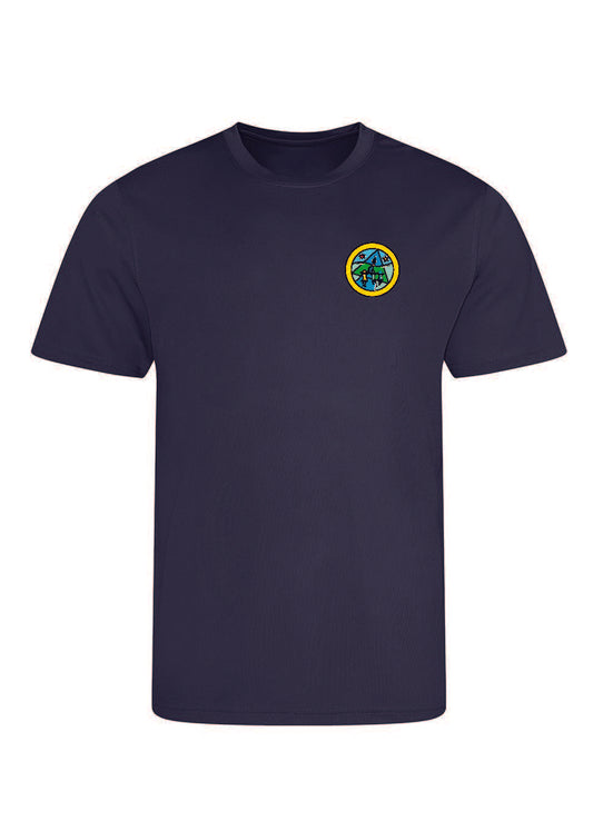 Ysgol Dyffryn Aeron Crys- t Chwaraeon Polyester / Polyester Sports T-shirt