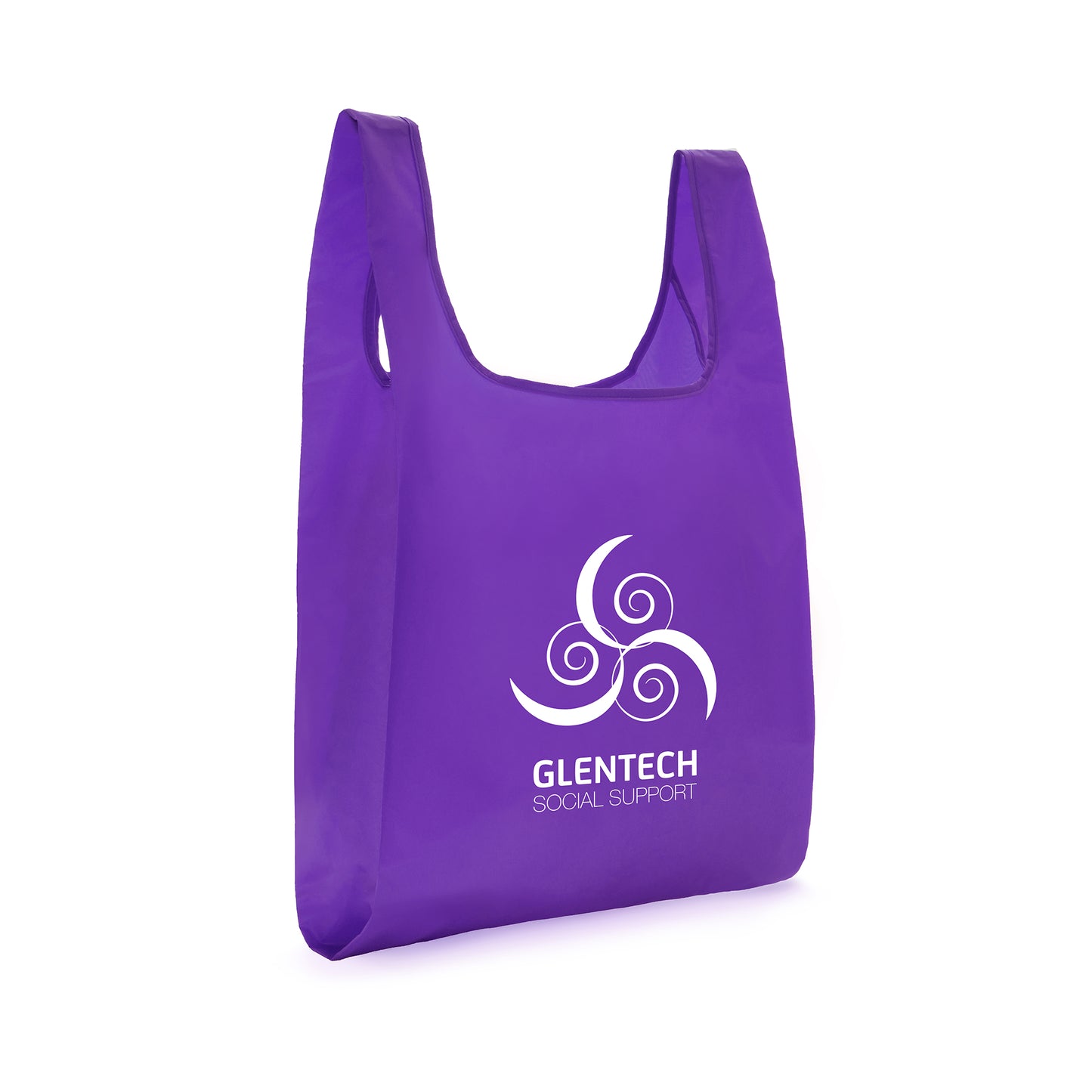 RECLAIM PROMOTIONAL RPET RECYCLED FOLDAWAY SHOPPER