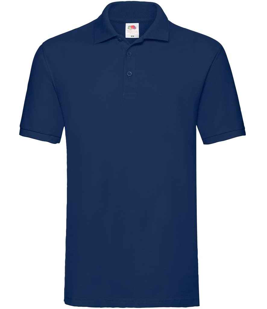 Fruit of the Loom Premium Cotton Pique Polo Shirt piranhaprint